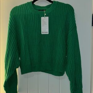 Green Knit Sweater